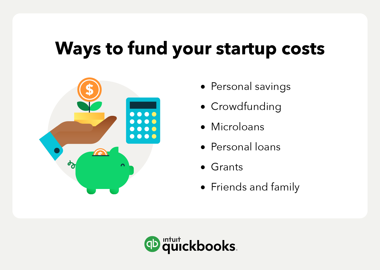 Ways to fund your startup costs